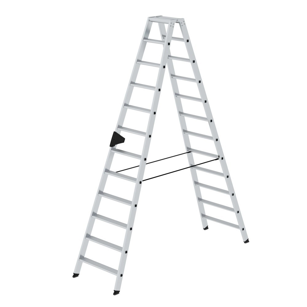 Productafbeelding nr. 1: Munk Günzburger dubbele trap, 2-zijdig te beklimmen, 2 x 12 treden