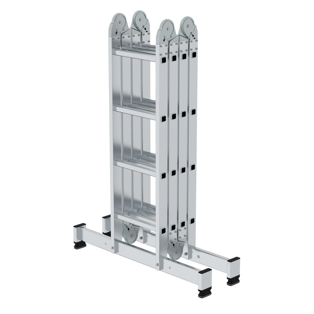 Productafbeelding nr. 4: Munk Günzburger multifunctionele ladder, 4-delig, met nivello®-traverse, 4 x 4 treden