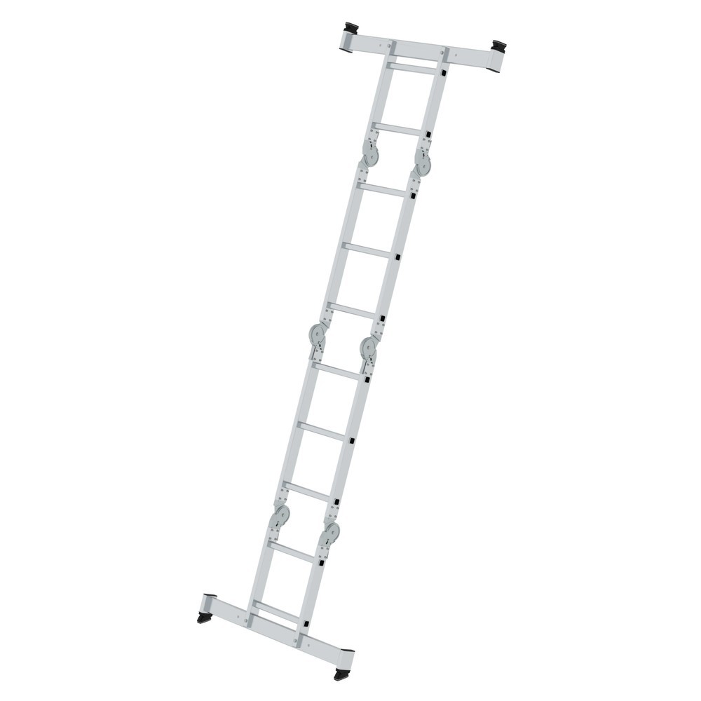 Productafbeelding nr. 4: Munk Günzburger multifunctionele ladder, 4-delig, met nivello®-traverse, 2 x 2 + 2 x 3 treden