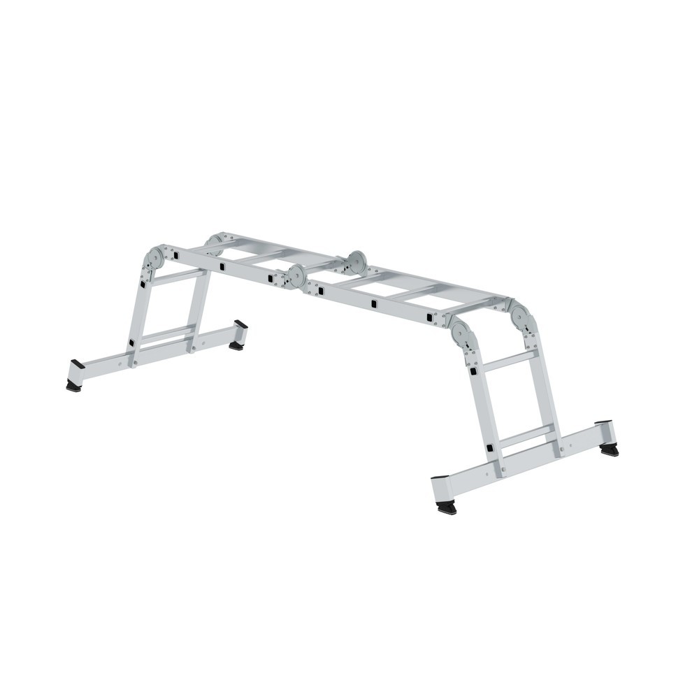 Productafbeelding nr. 5: Munk Günzburger multifunctionele ladder, 4-delig, met nivello®-traverse, 2 x 2 + 2 x 3 treden