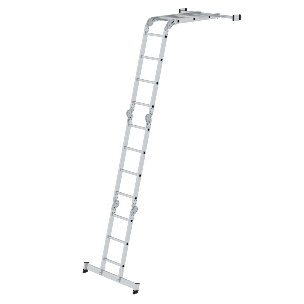 Productafbeelding nr. 3: Munk Günzburger multifunctionele ladder, 4-delig, met nivello®-traverse, 3 x 2 + 2 x 4 treden