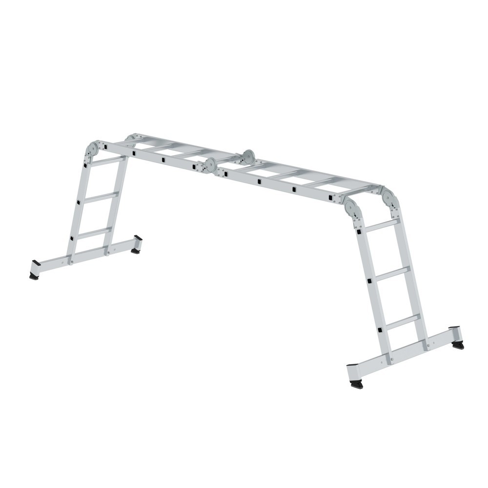 Productafbeelding nr. 5: Munk Günzburger multifunctionele ladder, 4-delig, met nivello®-traverse, 3 x 2 + 2 x 4 treden