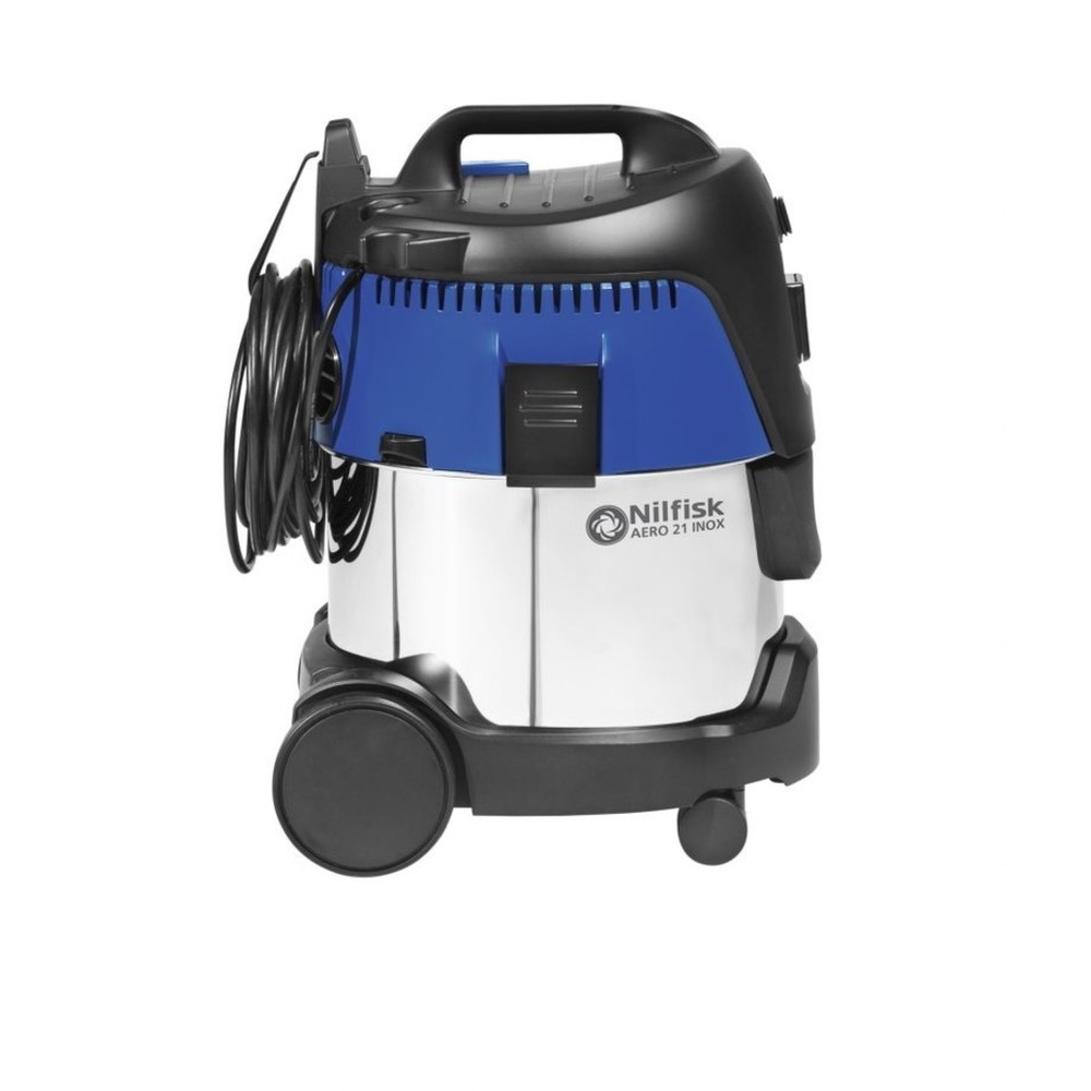 Productafbeelding nr. 4: Nat-/droogzuiger Nilfisk® AERO 21-21 PC INOX + stopcontact, 1.250 watt, 20 l