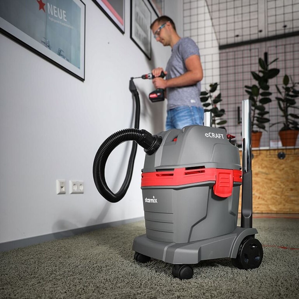 Nat- / droogzuiger starmix eCraft L-1422 HKR, 1.400 W, 22 l Productafbeelding nr. 3: Nat- / droogzuiger starmix eCraft L-1422 HKR, 1.400 W, 22 l