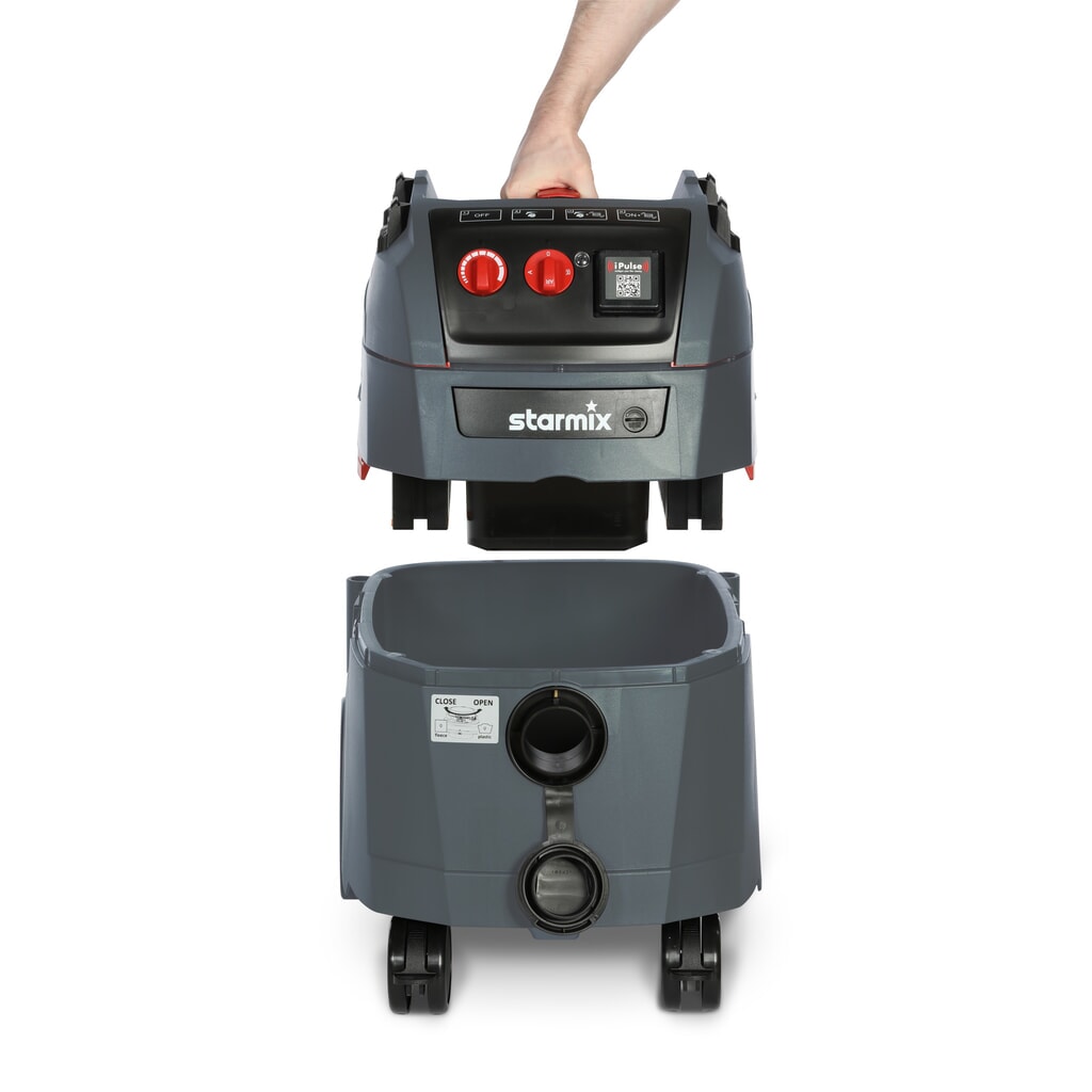 Nat-/droogzuiger starmix iPulse, stofklasse L, 1.600 W, 35 l Productafbeelding nr. 4: Nat-/droogzuiger starmix iPulse, stofklasse L, 1.600 W, 35 l