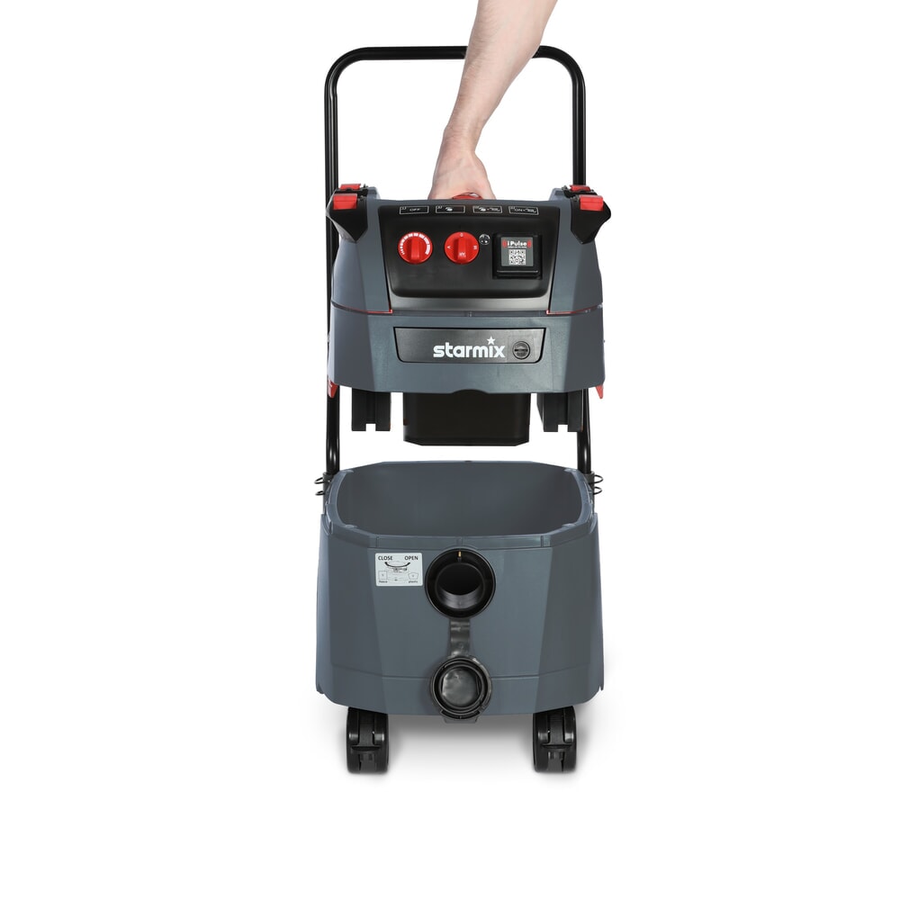 Productafbeelding nr. 7: Nat-/droogzuiger starmix iPulse, stofklasse L, kantelonderstel, 1.600 W, 35 l