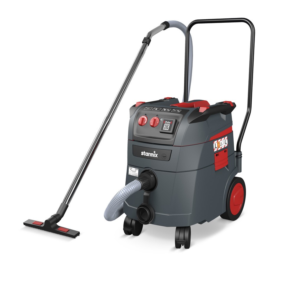 Product afbeelding: Nat-/droogzuiger starmix iPulse, stofklasse L, kantelonderstel, 1.600 W, 35 l