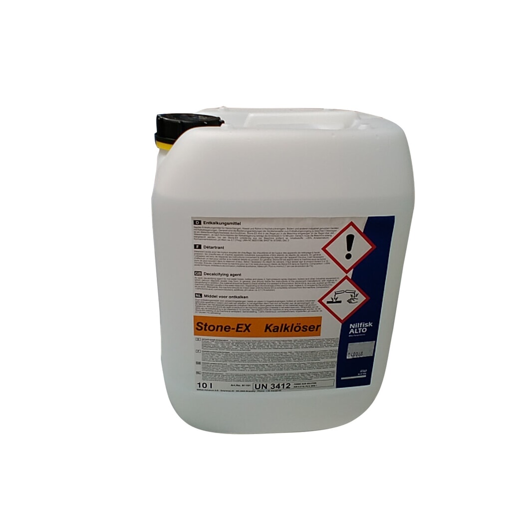 Nilfisk® kalkoplosser Stone-Ex, 10 liter Product afbeelding: Nilfisk® kalkoplosser Stone-Ex, 10 liter