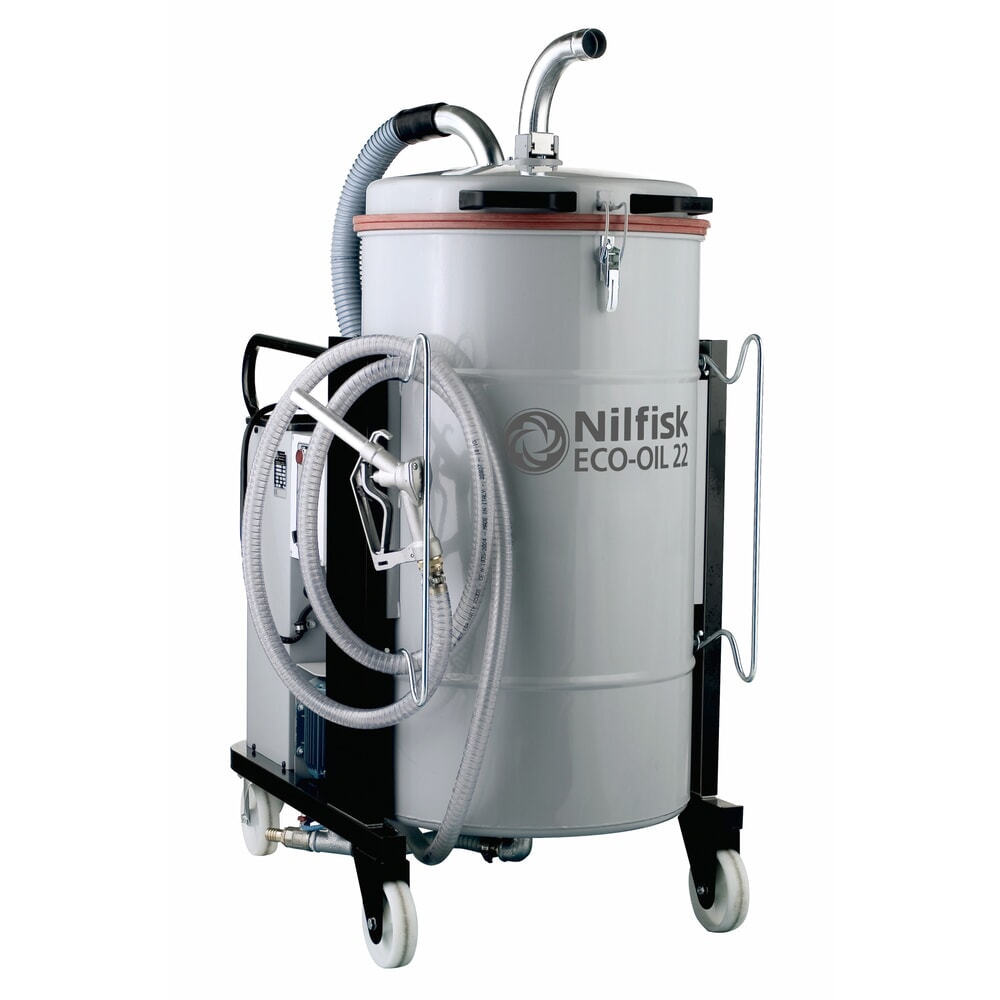 Product afbeelding: Nilfisk® nat-droogzuiger voor olie en houtsnippers ECO-OIL 22