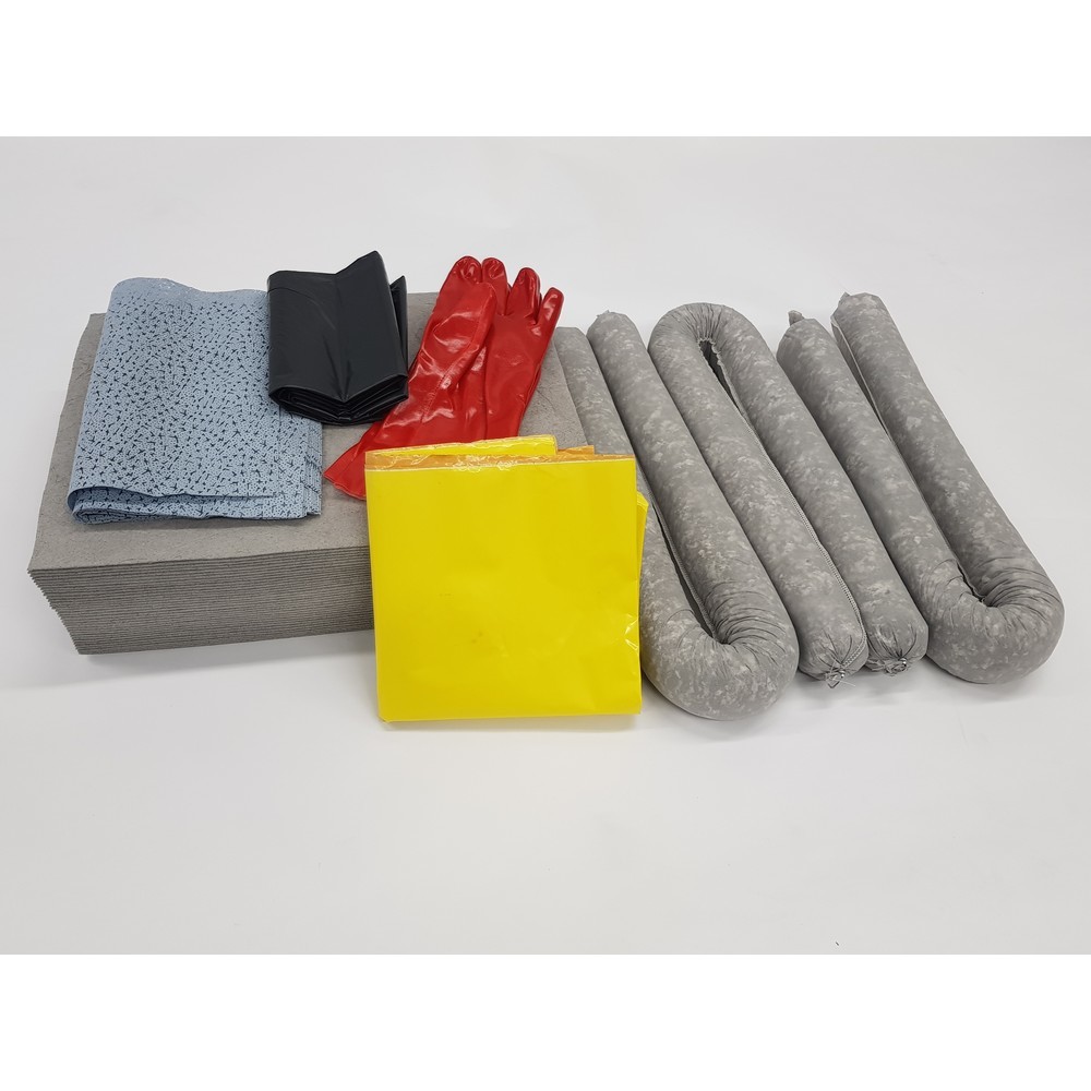 Productafbeelding nr. 2: Noodpakket in pvc-tas incl. eenmalige rioolgatafdekking, universeel, absorptievermogen 50 l