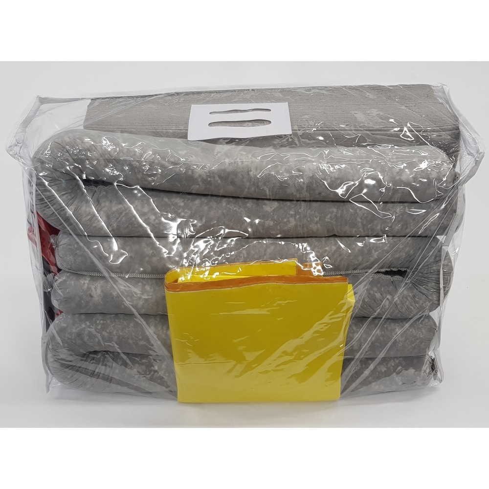 Productafbeelding nr. 1: Noodpakket in pvc-tas incl. eenmalige rioolgatafdekking, universeel, absorptievermogen 50 l