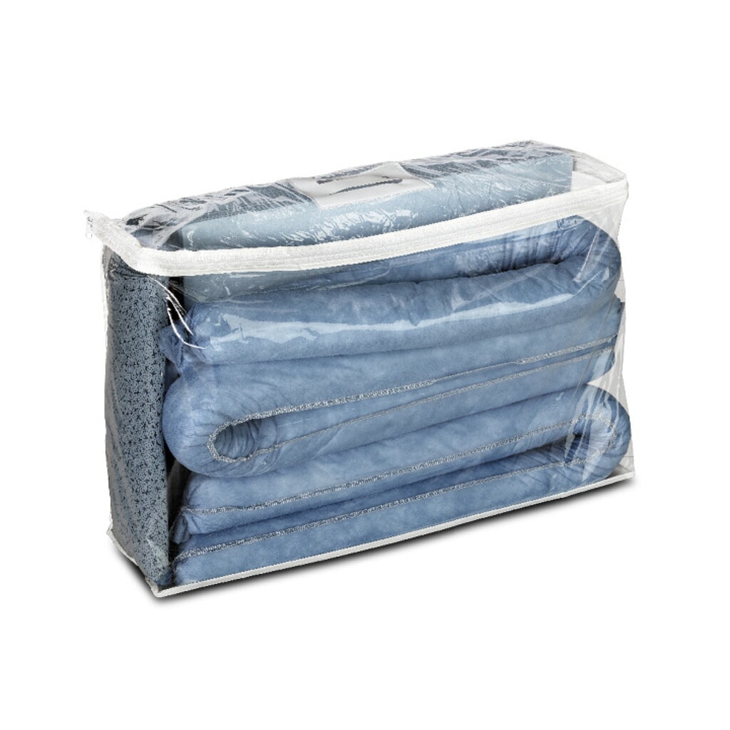 Noodpakket Universal, absorptiecapaciteit 50 liter, PVC-tas Product afbeelding: Noodpakket Universal, absorptiecapaciteit 50 liter, PVC-tas