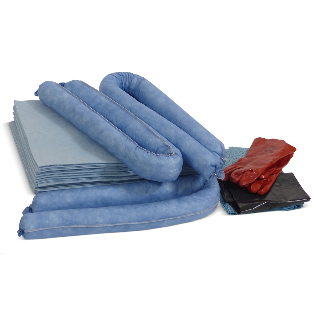 Productafbeelding nr. 2: Noodpakket Universal, absorptiecapaciteit 50 liter, PVC-tas