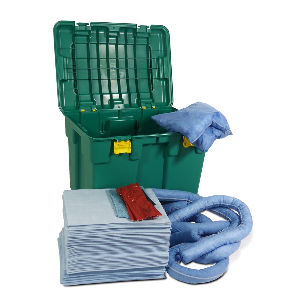 Productafbeelding nr. 2: Noodset olie, rolbox, opvangcapaciteit 150 l, blauw