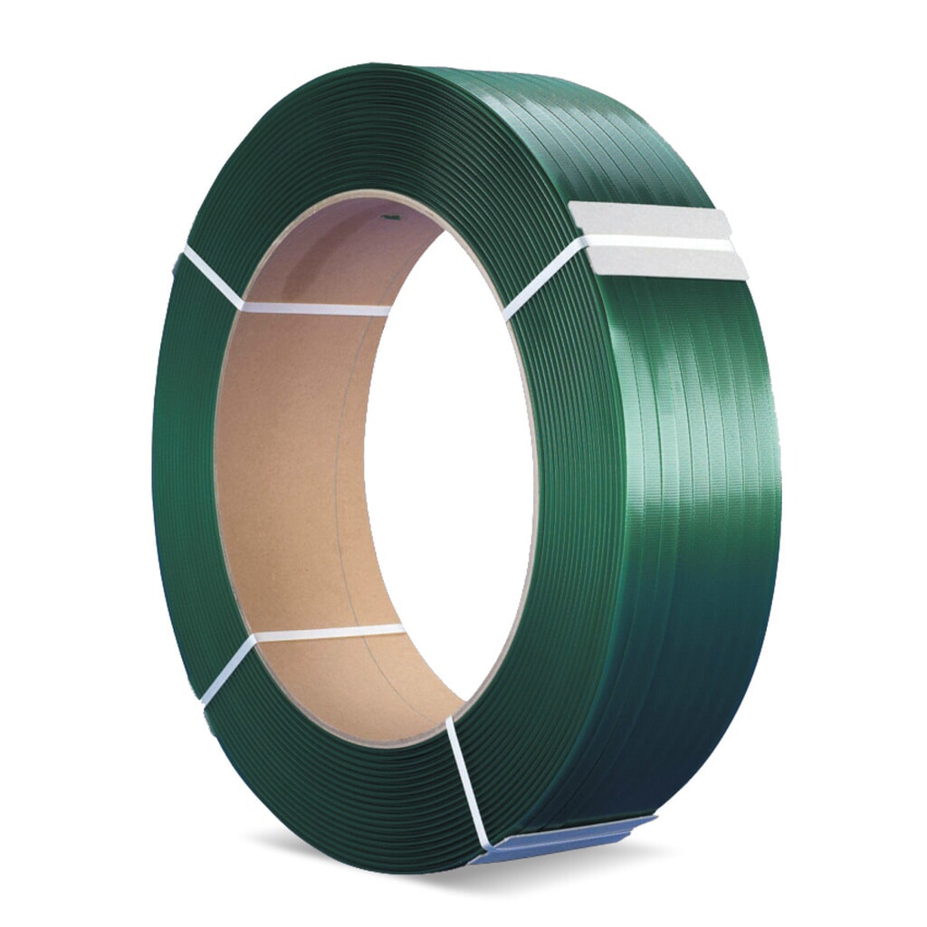 Product afbeelding: PET-omsnoeringsband, gewafeld, lengte 1.200 m, bandbreedte 19 mm