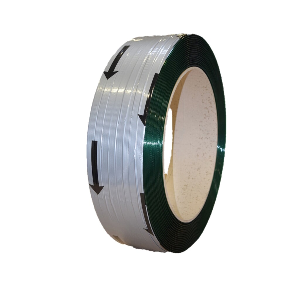 Product afbeelding: Omsnoeringsband van PET, High Quality, gepreegd, 19 x 0,8 mm
