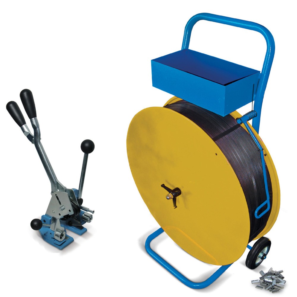 Productafbeelding nr. 1: Omsnoeringsset Comfort voor PET- en PP-band, voor bandbreedte 16 mm