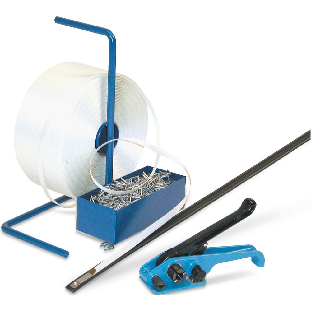 Product afbeelding: Omsnoeringsset Universeel voor PET-kraftband, voor bandbreedte 16 mm