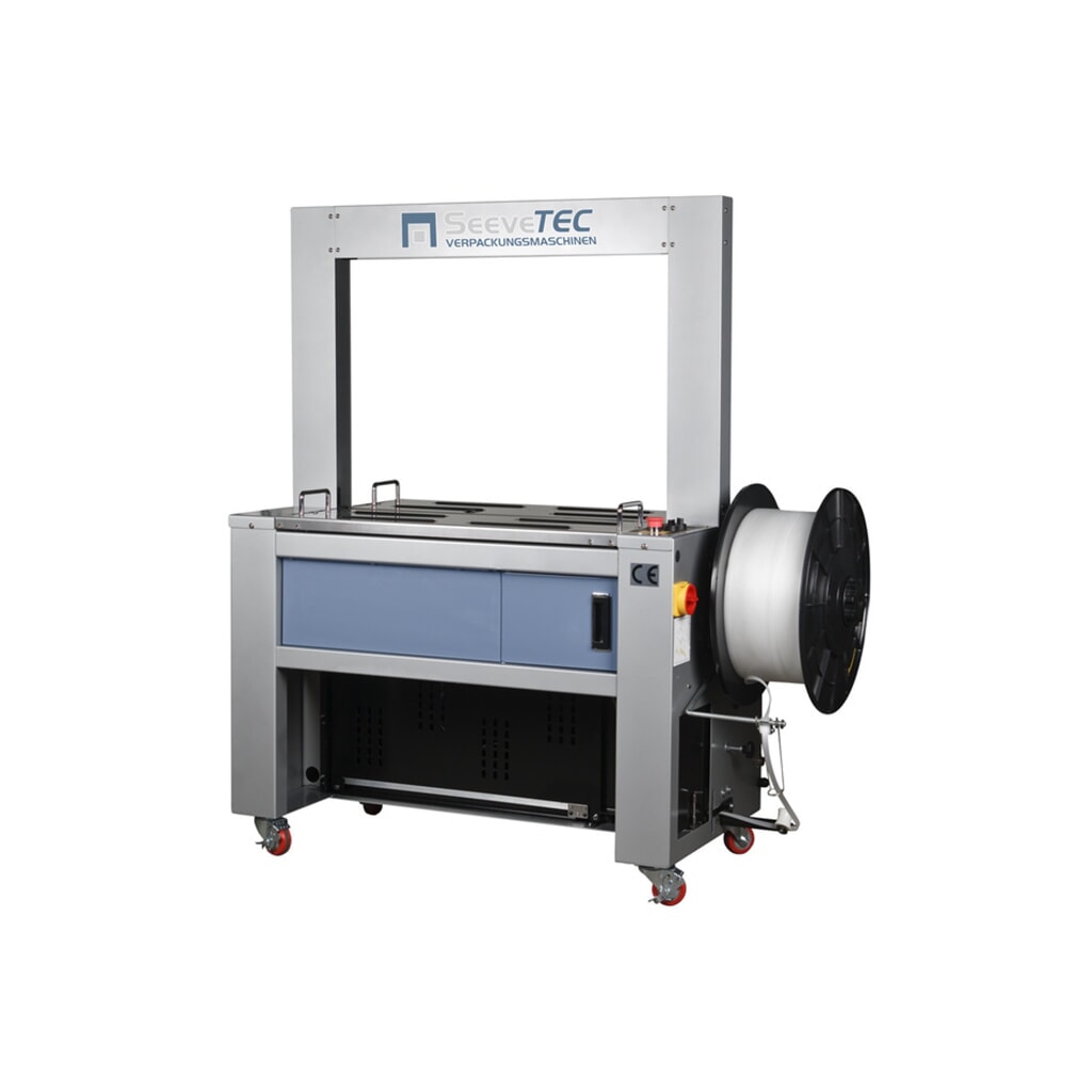 Volautomatisch omsnoeringsapparaat PERFORMANCE, voor PP-band Product afbeelding: Volautomatisch omsnoeringsapparaat PERFORMANCE, voor PP-band