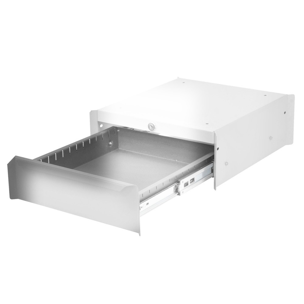 Productafbeelding nr. 1: Onderbouwkast met 1 lade voor werkpleksysteem tafel, hxbxd 140 x 370 x 400 mm, venstergrijs