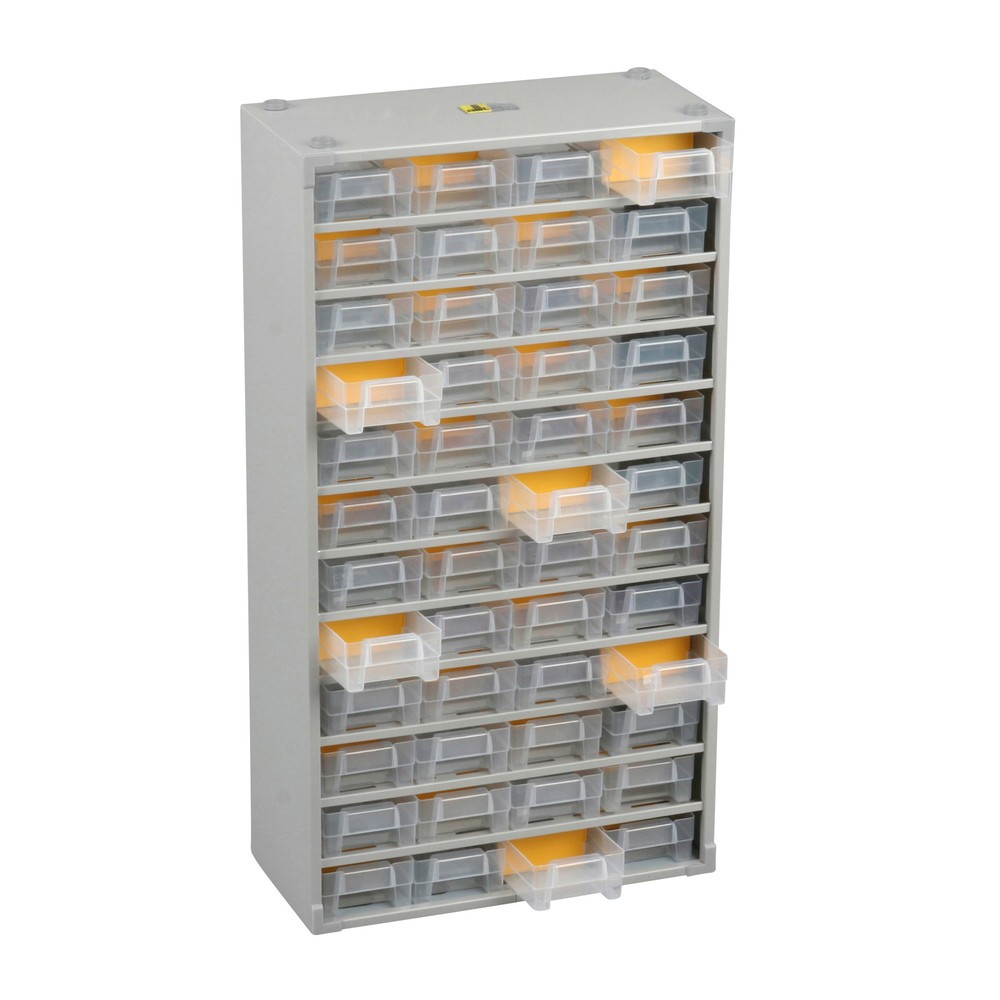 Product afbeelding: Onderdelenkast BASIC, met metalen behuizing, 48 lades