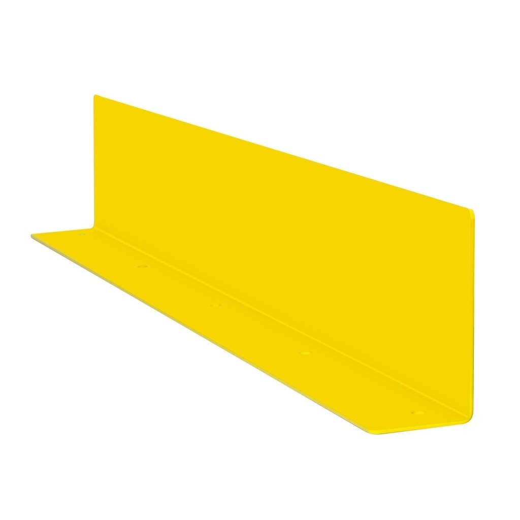 Onderrijdbescherming, hoekprofiel, met kunststof coating, hxl 200 x 880 mm Product afbeelding: Onderrijdbescherming, hoekprofiel, met kunststof coating, hxl 200 x 880 mm