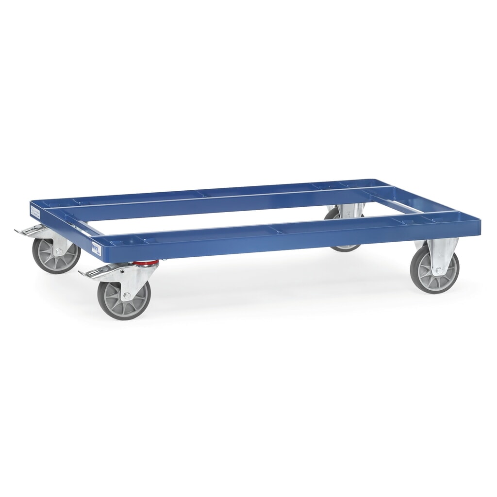 Product afbeelding: Onderstel fetra®, draagvermogen 500 kg, voor pallets 1200 x 800 mm, TPE-banden