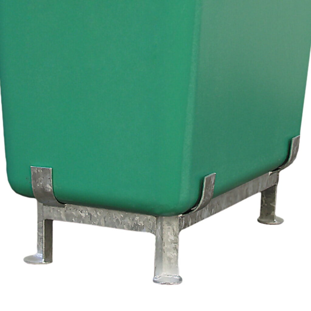 Onderstel voor rechthoekige bak CEMO van GVK, 200 l, hoogte 600 mm Product afbeelding: Onderstel voor rechthoekige bak CEMO van GVK, 200 l, hoogte 600 mm