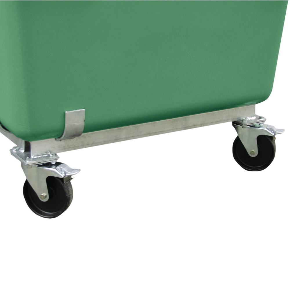 Product afbeelding: Onderstel voor rechthoekige bak CEMO van GVK, 200 liter, hoogte 600 mm