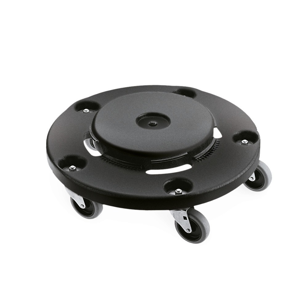 Product afbeelding: Onderstel voor Rubbermaid® universele container, bajonetsluiting, rond, 76-208 liter