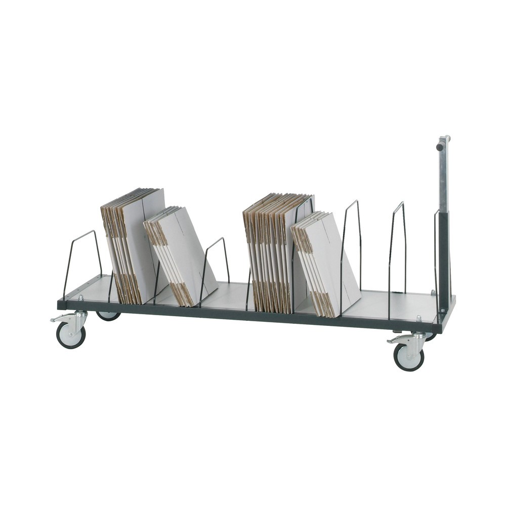 Productafbeelding nr. 2: Opbergrek onder tafel voor paktafelsysteem, hxbxd 690 x 1.600 x 600 mm