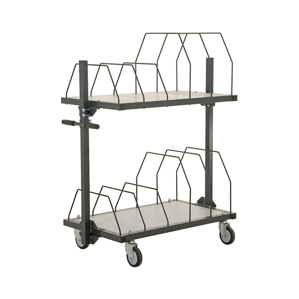 Dozenscheiders met duwbeugel, 2 niveaus, hxbxd 1.260 x 1.015 x 600 mm Productafbeelding nr. 3: Dozenscheiders met duwbeugel, 2 niveaus, hxbxd 1.260 x 1.015 x 600 mm