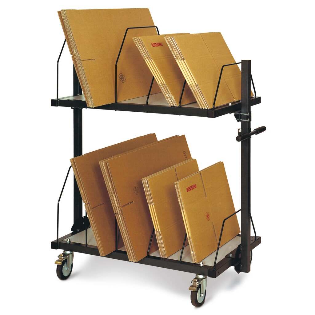 Product afbeelding: Dozenscheiders met duwbeugel, 3 niveaus, hxbxd 1.860 x 1.015 x 600 mm