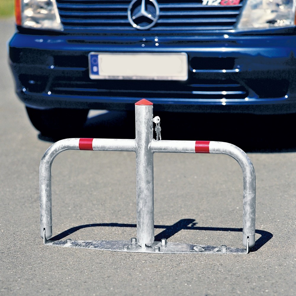 Product afbeelding: Neerklapbare afzetbeugel Comfort, afsluitbaar, hoogte 500 mm