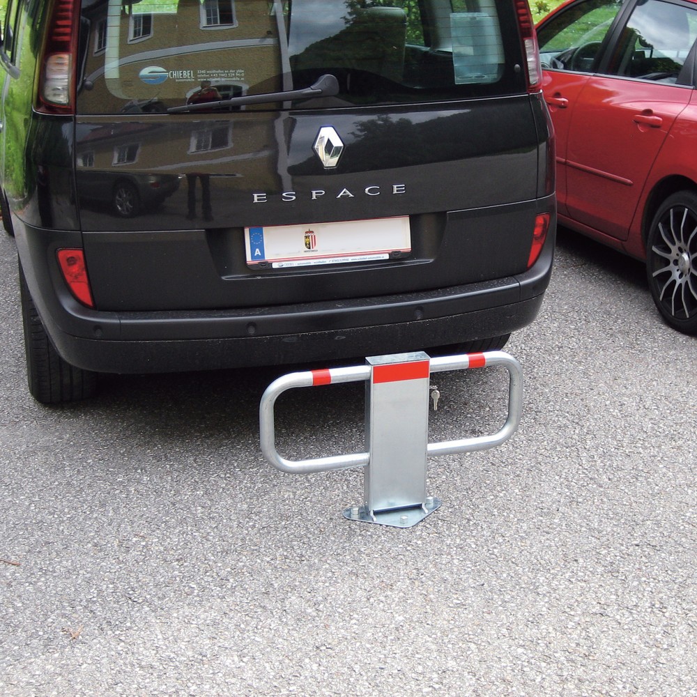 Product afbeelding: Neerklapbare afzetbeugel Premium, afsluitbaar, hoogte 475 mm
