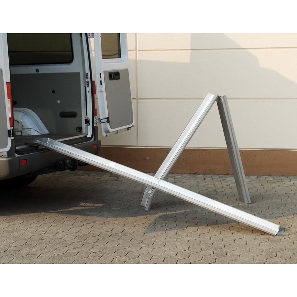 Product afbeelding: Oprijplaat Altec ABS-F, opvouwbaar, draagvermogen 400 kg, l x b 1.500 x 235 mm