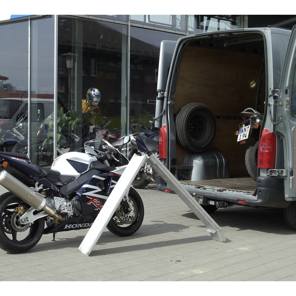 Oprijplaat Altec ABS-F, opvouwbaar, draagvermogen 400 kg, l x b 1.500 x 235 mm Productafbeelding nr. 5: Oprijplaat Altec ABS-F, opvouwbaar, draagvermogen 400 kg, l x b 1.500 x 235 mm