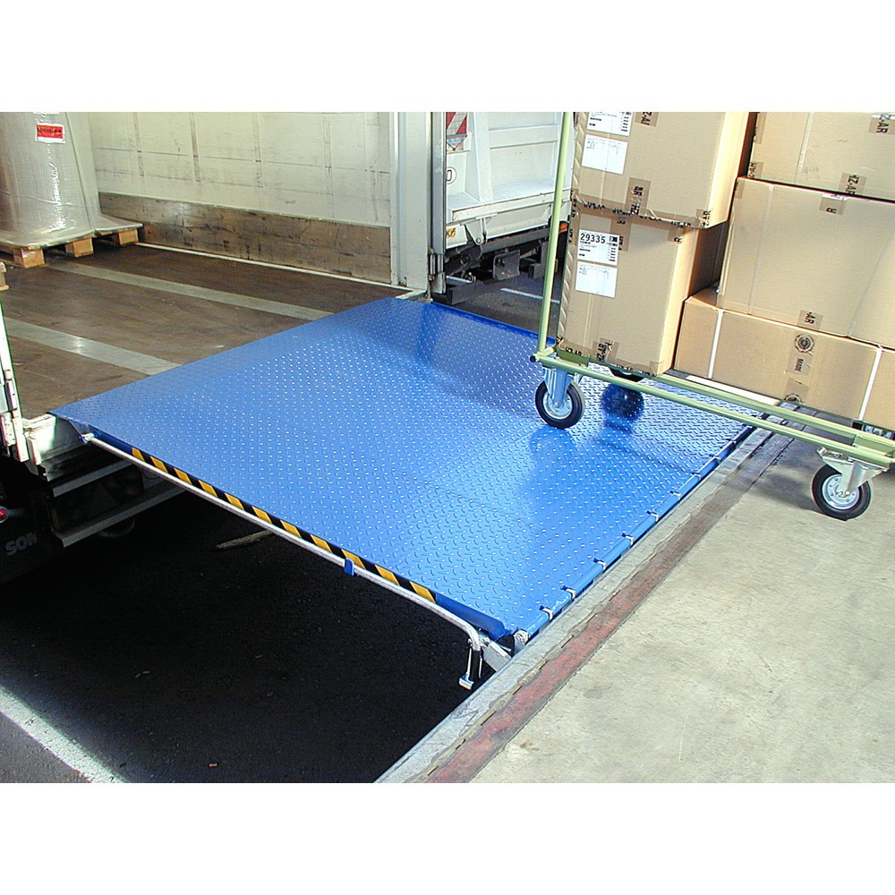 Productafbeelding nr. 2: Robuuste oprijplaat Altec FBSV, van staal, lxb 1.500x1.500 mm
