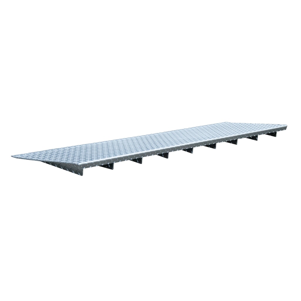 Product afbeelding: Oprijplaat voor extra lage lekbakken, bxl 500 x 1.900 mm