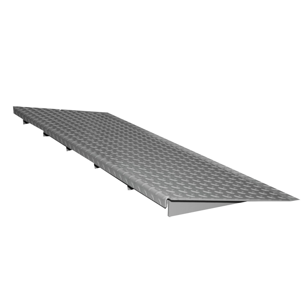 Oprijplaat voor extra lage lekbakken, bxl 500 x 2.850 mm Product afbeelding: Oprijplaat voor extra lage lekbakken, bxl 500 x 2.850 mm