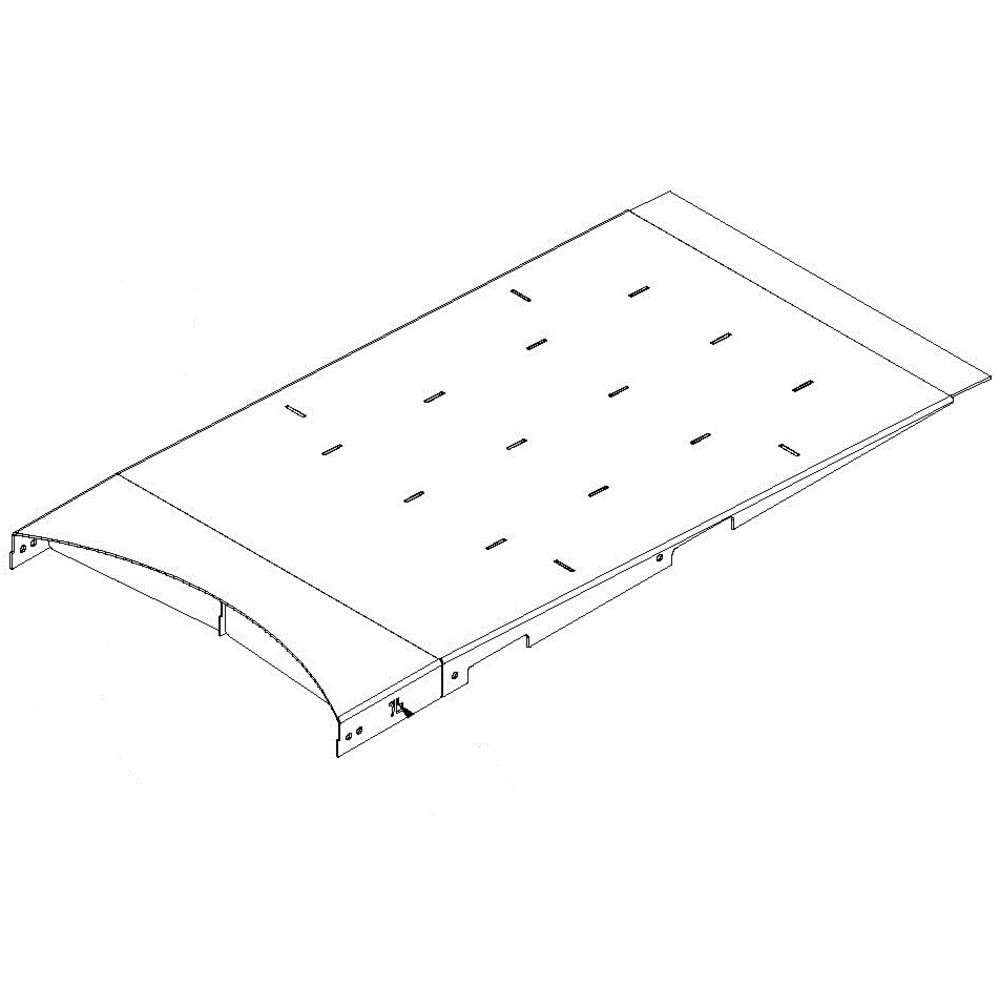 Productafbeelding nr. 2: Oprijplaat voor stretchmachine BASIC met draaiplateau Ø 1.500 mm
