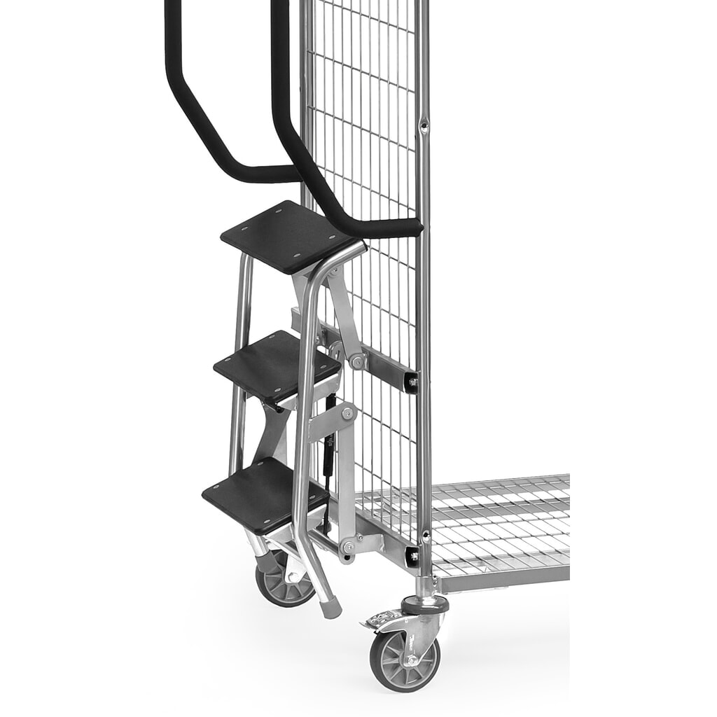 Opstapje voor orderpickwagen fetra®, breedte 510 mm Productafbeelding nr. 3: Opstapje voor orderpickwagen fetra®, breedte 510 mm