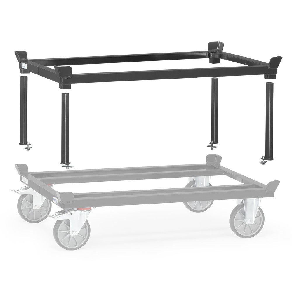 Productafbeelding nr. 3: Opzetframe voor palletdolly fetra®, hxbxd 370 x 1.210 x 810 mm, antracietgrijs