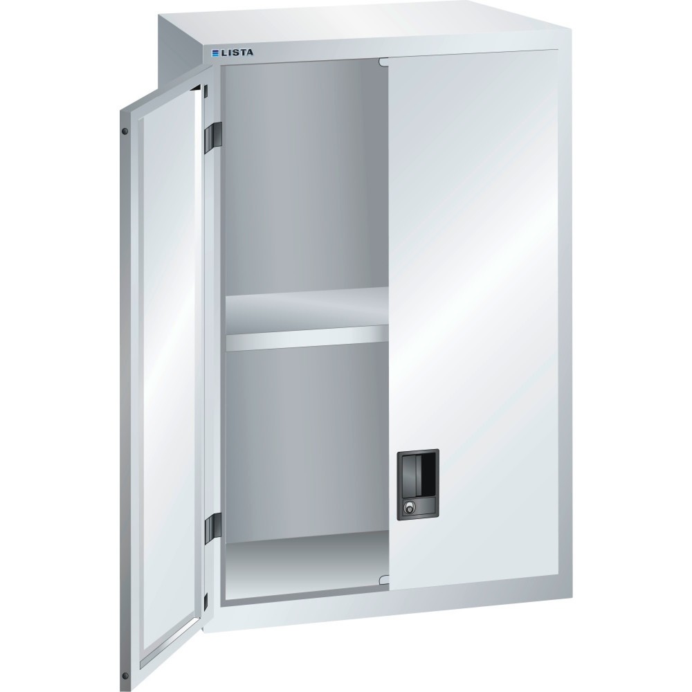 Product afbeelding: Opzetkast LISTA 36x27E, (bxdxh) 717x572x1000 mm, draaideuren, lichtgrijs
