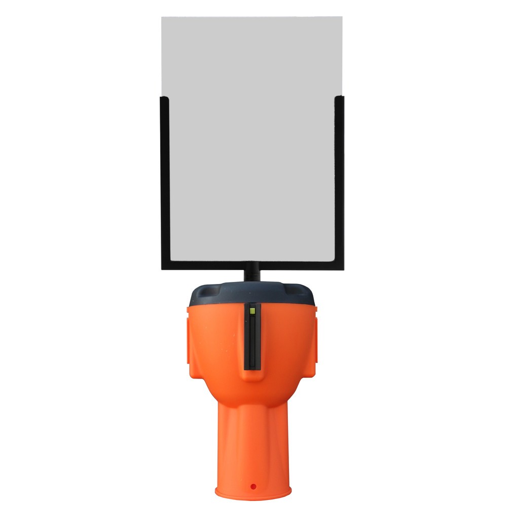 Productafbeelding nr. 2: Opzetstuk informatiebord SK 950 voor RS-GUIDESYSTEMS® verkeerskegelopzetstuk SK 900, DIN A4 staand formaat