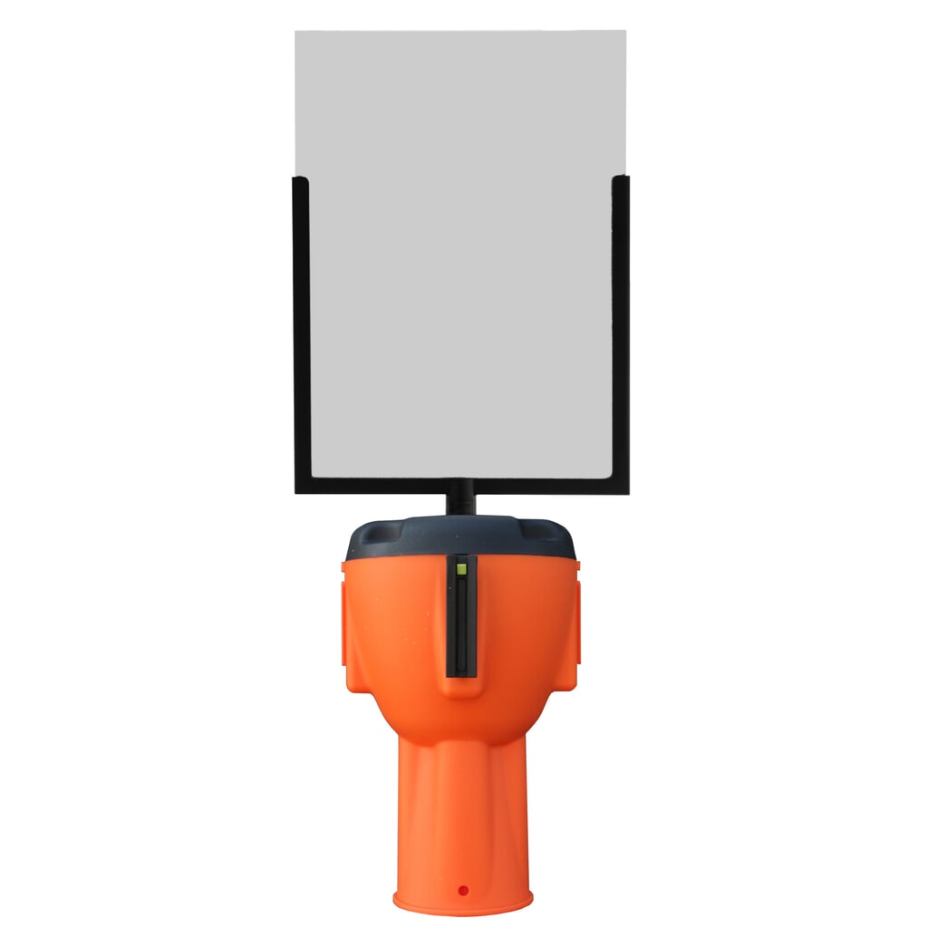 Opzetstuk informatiebord SK 950 voor RS-GUIDESYSTEMS® verkeerskegelopzetstuk SK 900, DIN A4 staand formaat Productafbeelding nr. 2: Opzetstuk informatiebord SK 950 voor RS-GUIDESYSTEMS® verkeerskegelopzetstuk SK 900, DIN A4 staand formaat