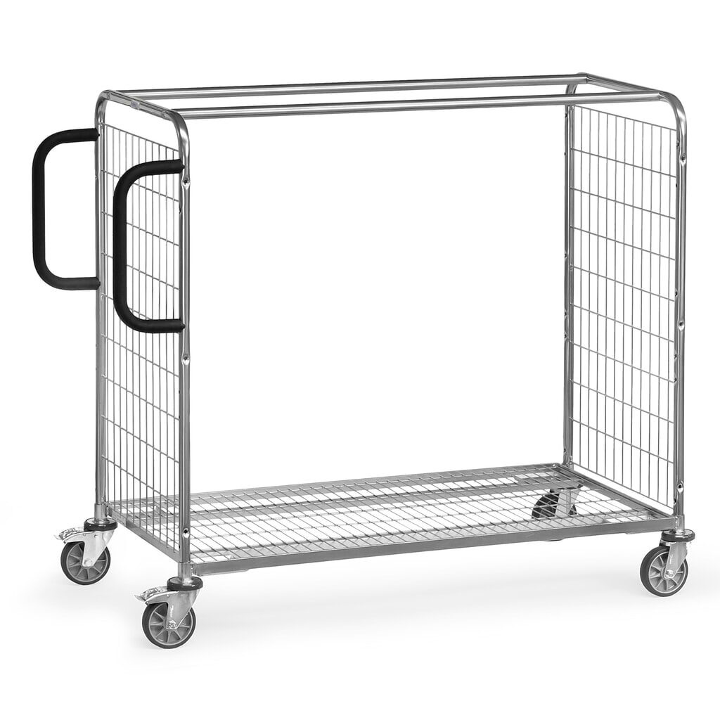 fetra® orderpickwagen, HxBxD 1.225 x 690 x 1.491 mm, draagvermogen 300 kg Product afbeelding: fetra® orderpickwagen, HxBxD 1.225 x 690 x 1.491 mm, draagvermogen 300 kg