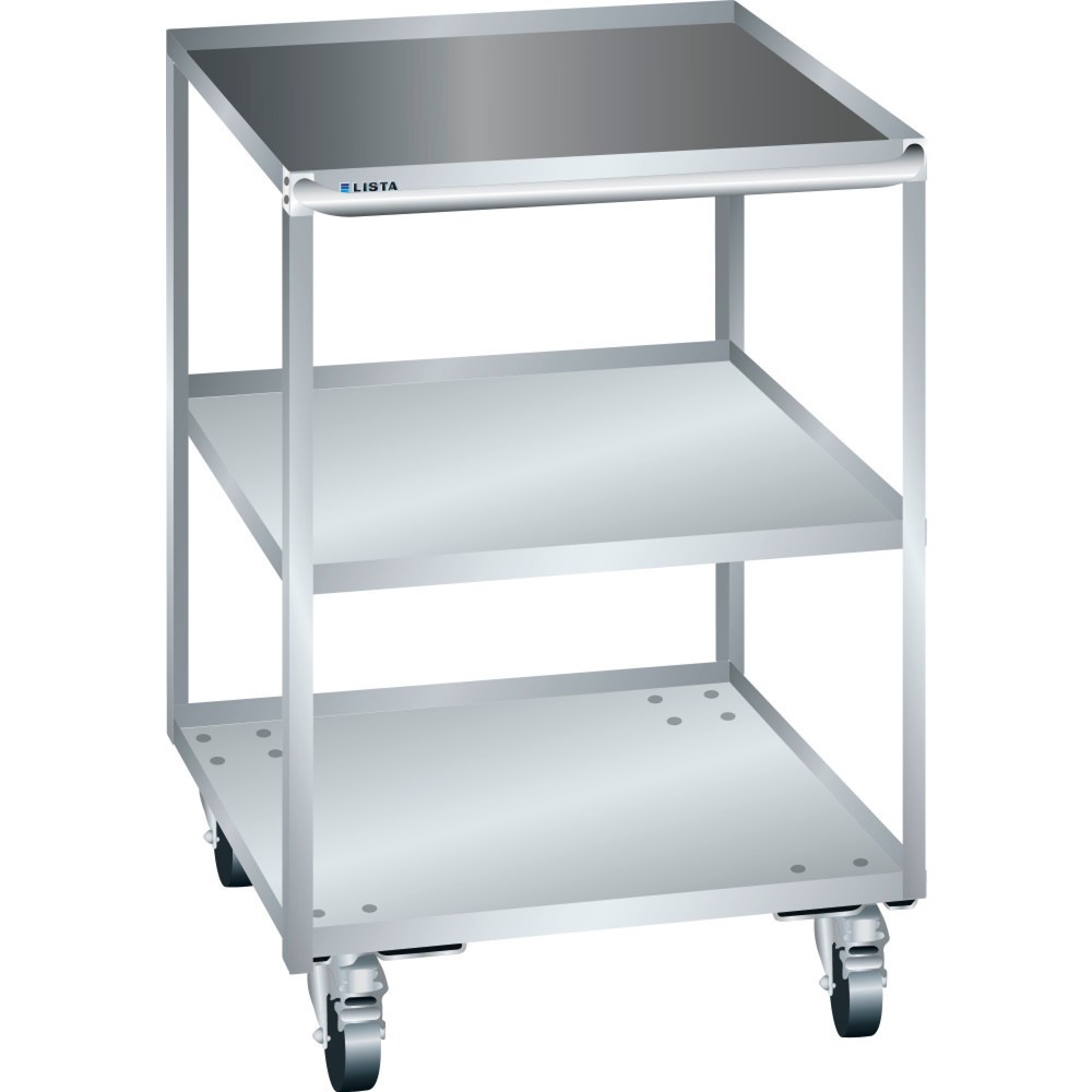 Product afbeelding: Orderpickwagen LISTA 27x36E, (bxdxh) 564x725x810 mm, lichtgrijs