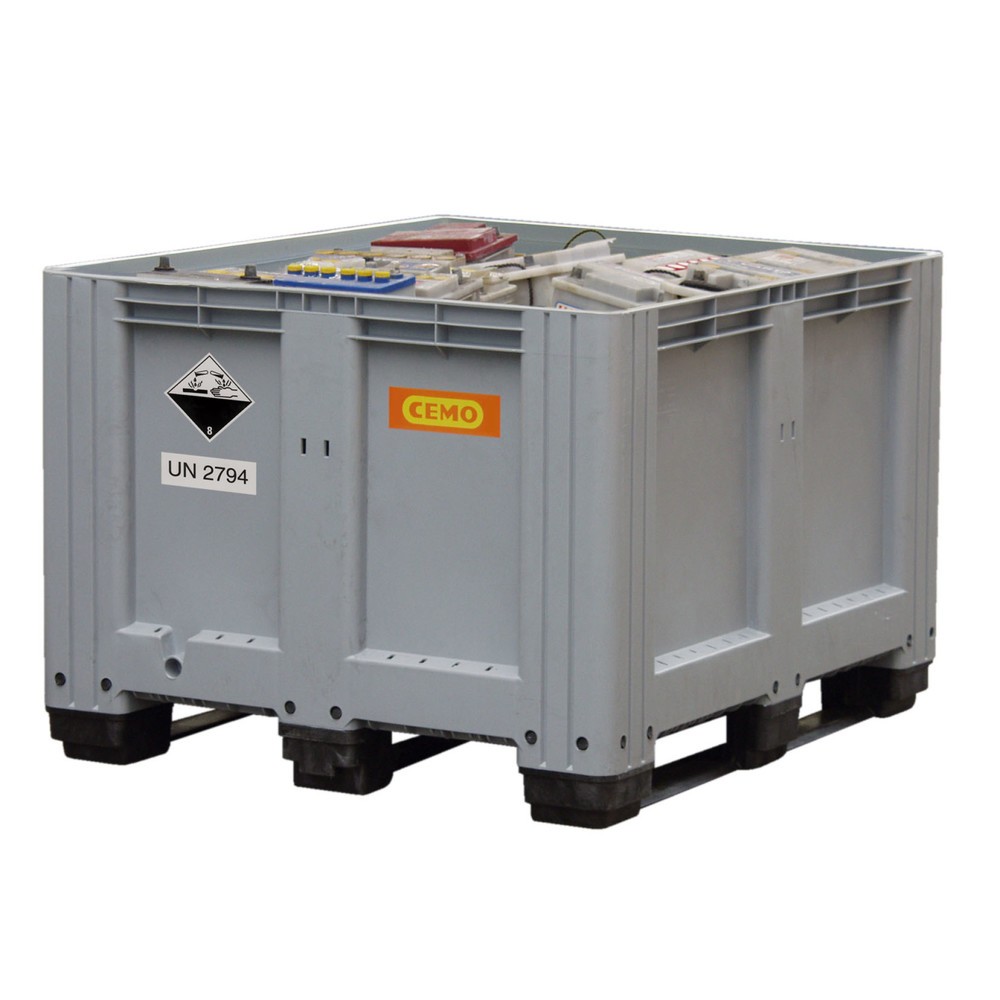 Product afbeelding: Oude-batterijverzamelbak CEMO, 610 l
