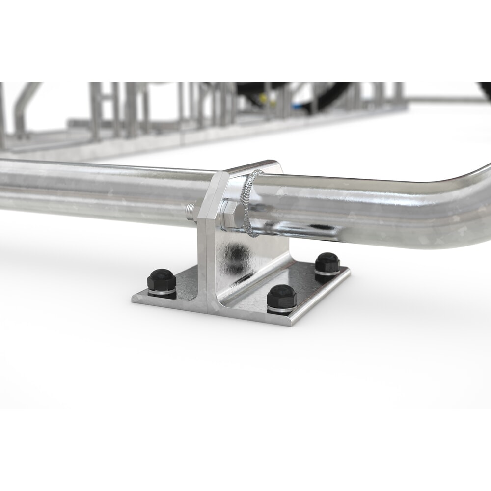 Productafbeelding nr. 2: Overkapping BASIC, 1-zijdig, BE, breedte 4.300 mm